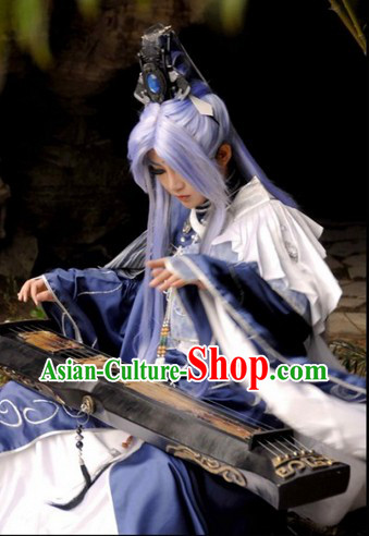 Ancient Style Chinese Cosplay  Clothing, Shoes   Accessories for Men