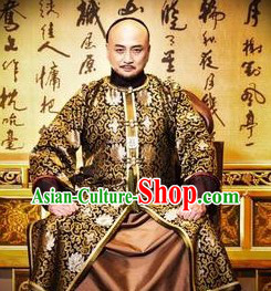 Qing Dynasty Emperor Costumes Complete Set