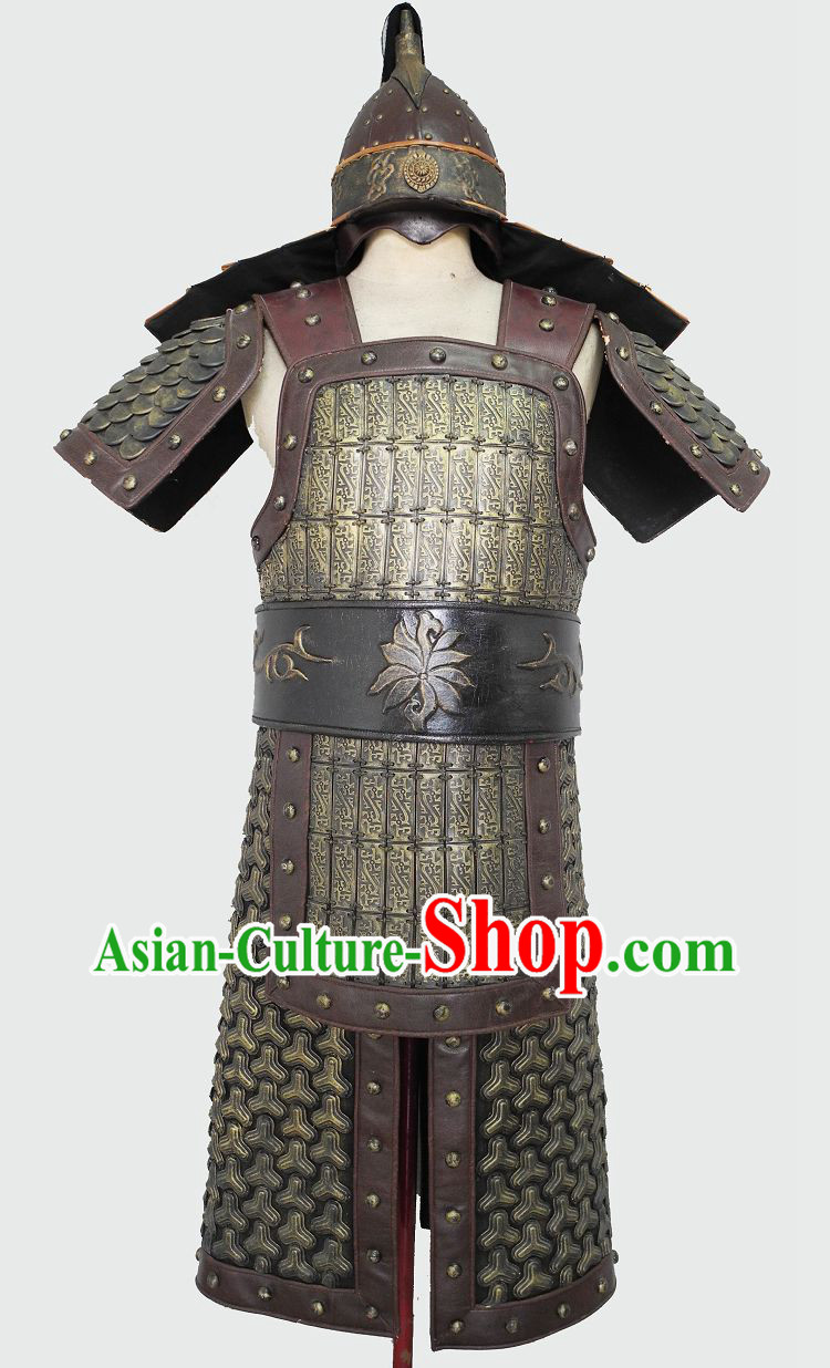 Ancient Chinese Military Armor Uniforms for Men