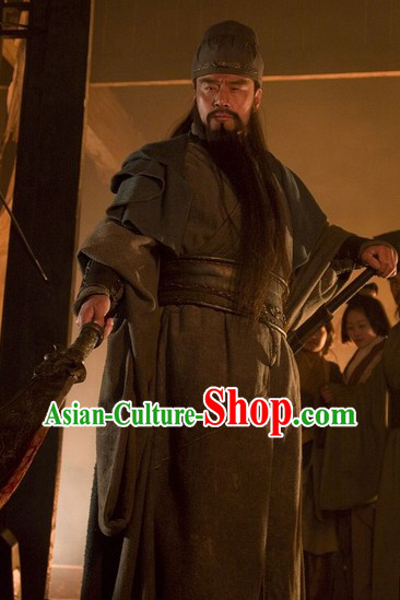 Three Kingdoms Guan Yu Gwan Gong Clothing for Men