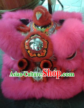 Traditional Chinese Hok San Lion Dance Clothes Complete Set