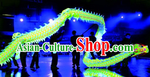 Competition Celebration and Parade Glow in Dark Dragon Dance Costumes Complete Set