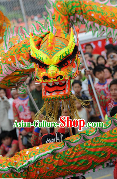Middle School Lumious Dragon Dance Costume for 9-10 Students