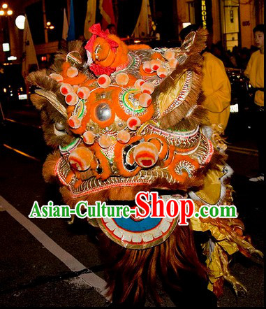 Chinese Classic Southern Futsan Lion Dance Costume Complete Set
