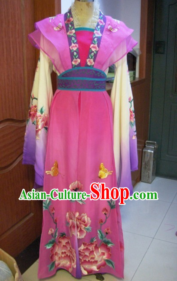 Ancient Chinese Opera Diao Chan Costumes Complete Set for Women