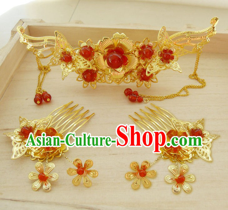 Ancient Chinese Bride Wedding Hair Accessories for Women