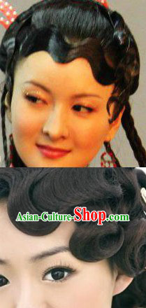 Chinese Old Style Hair Bang Wig