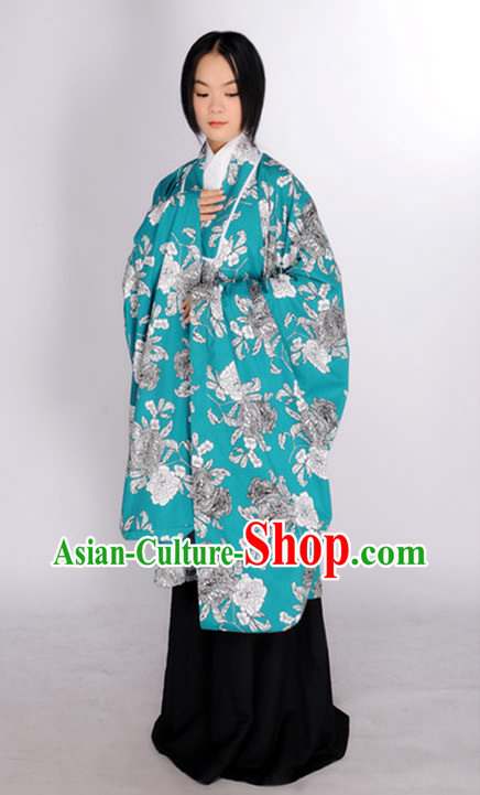 Ancient Chinese Wide Sleeves Clothing for Women