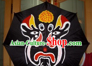 Traditional Chinese Mask Changing Umbrella Prop