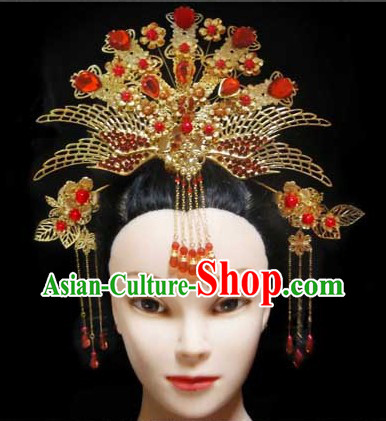 Traditional Chinese Wedding Headpieces for Brides
