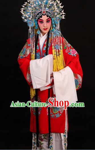 Traditional Chinese Beijing Opera Hua Dan Robe and Skirt Complete Set for Women