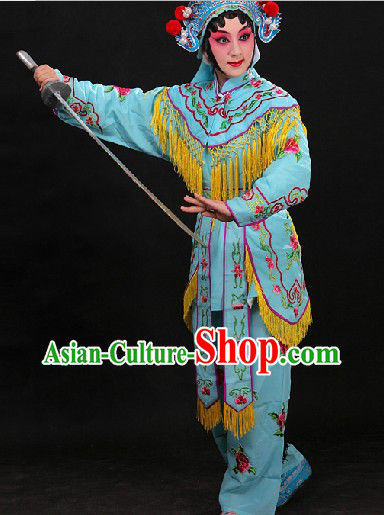 Chinese Traditional Opera Female Warriors Heroine Costumes The Cultural Heritage of China