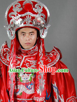 Ancient Chinese Dramatic Art Bian Lian Costumes Pants Belt Hat and 12 Masks Complete Set
