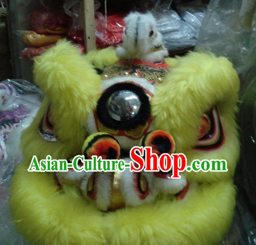 Professional Chinese Traditional Lion Dance Costumes Complete Set