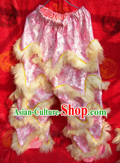 Dragon Fabric Chinese Festival Celebration One Pair of Lion Dance Pants and Shoes Covers