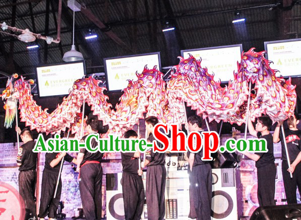 Southern Style Supreme Luminous Supreme Dragon Dance Props Complete Set