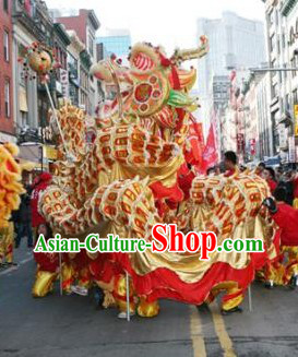 Best Traditional Chinese Festival Celebration Southern Dragon Dance Costumes Complete Set