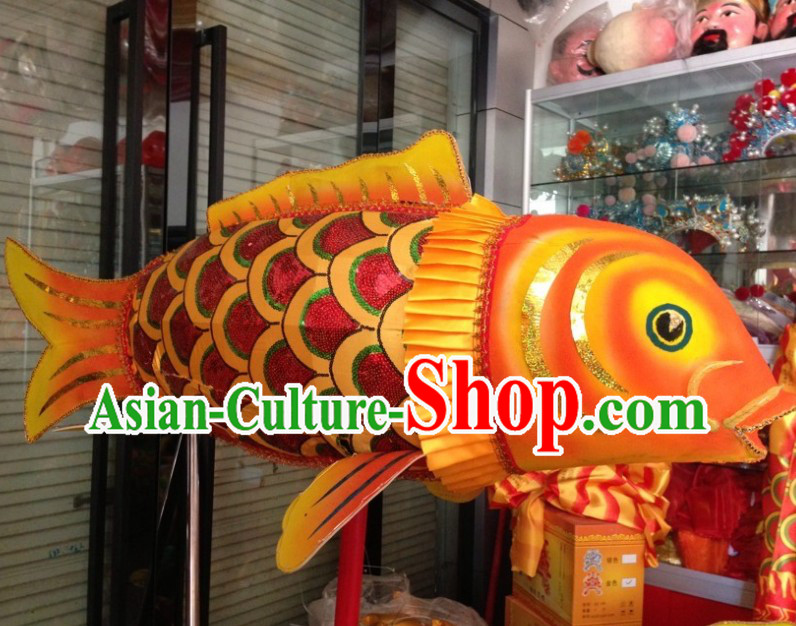 Traditional Chinese Lunar New Year Decoration Fish Dance Costume