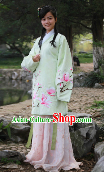 Traditional Chinese Ming Dynasty Clothing Complete Set for Women
