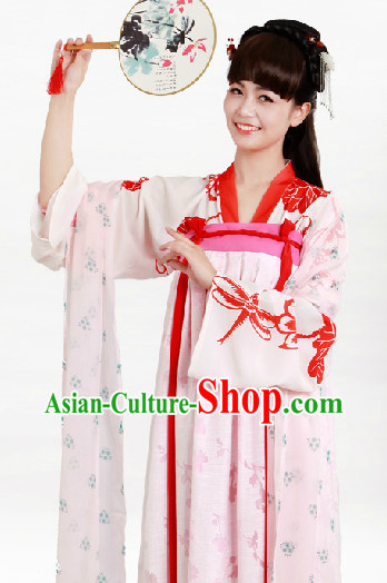 Ancient China Tang Blouse and Skirt Complete Set for Women