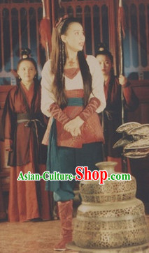 Drum Player and Kung Fu Costumes for Women or Men