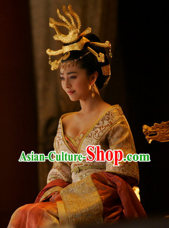 Ancient Four Beauties Yang Guifei Costumes and Wig Complete Set