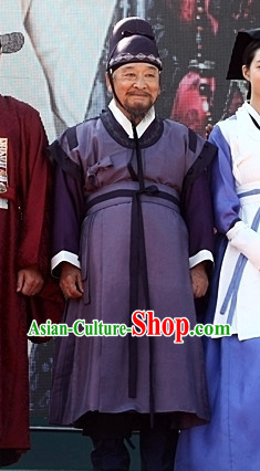 Korean Traditional Top Official Clothes and Hat