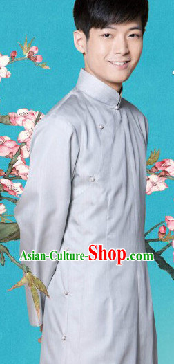 Traditional Chinese Mandarin Embroidered Robes for Men