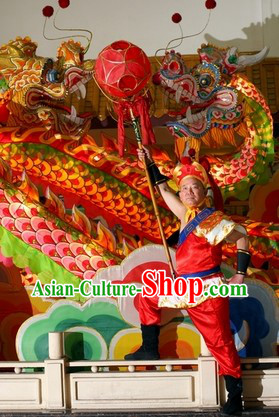 Supreme Chinese Parade Chongqing Dragon Dance Costumes Complete Set