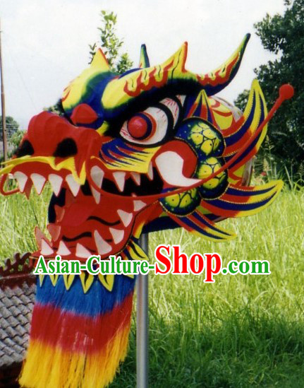 Top Chinese Glow in Dark Dragon Dance Costumes Complete Set