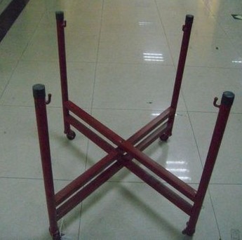 Traditional Natural Wood Drum Stand