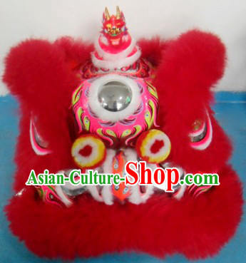 Supreme Lion Dance Costumes Complete Set with Handmade Dragon Head on the Top