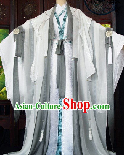 Ancient Chinese Prince Cosplay Costumes Complete Set for Men