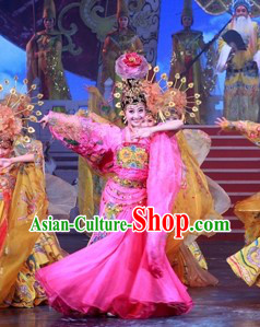 Tang Dynasty Imperial Royal Dance Costumes for Both Student and Professional Dancers