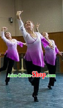 Beijing Dance Academy Classical Dancing Practice Uniforms