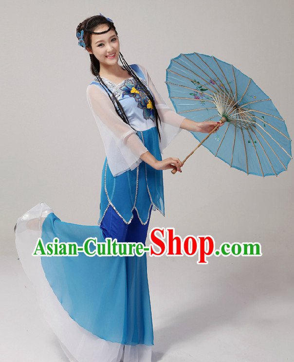 Professional Stage Performance Umbrella Classical Dancing Costumes for Women
