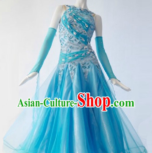 New Style Ballroom Dance Competition Dress