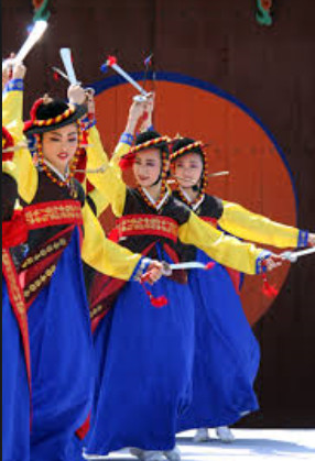 National Korean Sword Dance Costumes for Women