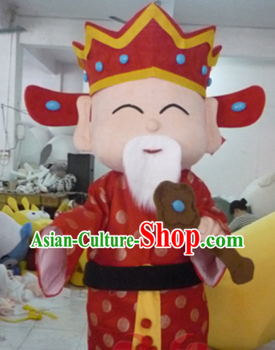 Chinese New Year Lu Xing Mascot Costumes Complete Set