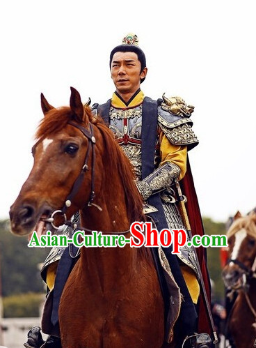 Chinese Traditional Knight Armor Costume for Men