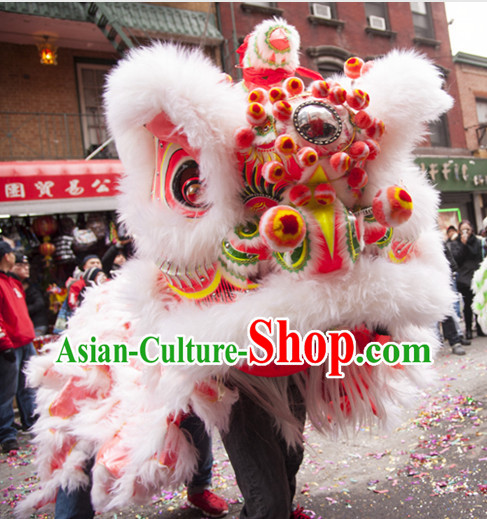 Chinese Classical Southern Lion Dance Costumes Complete Set