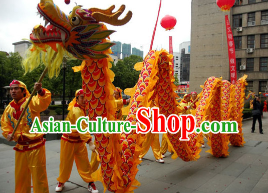 Chinese New Year Adult Dragon Dance Costume Complete Set