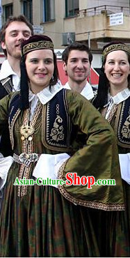 Greek National Costumes for Women