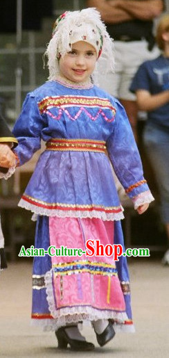 Traditional Greek Kids Costume