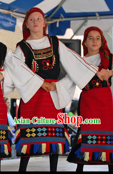 Greek Dance Costumes for Girls