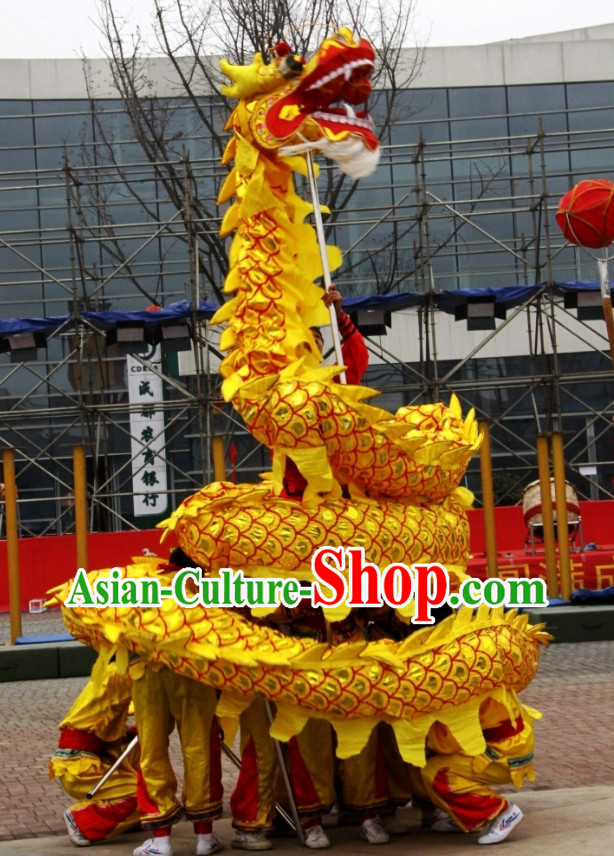 Chinese National Dragon Dance Costumes Complete Set
