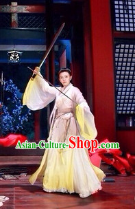 Chinese Classical Swordsman Clothing Complete Set