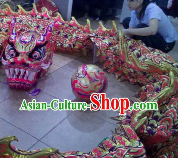 NEW Chinese Spring Festival Parade and International Competition Dragon Dance Costumes Complete Set
