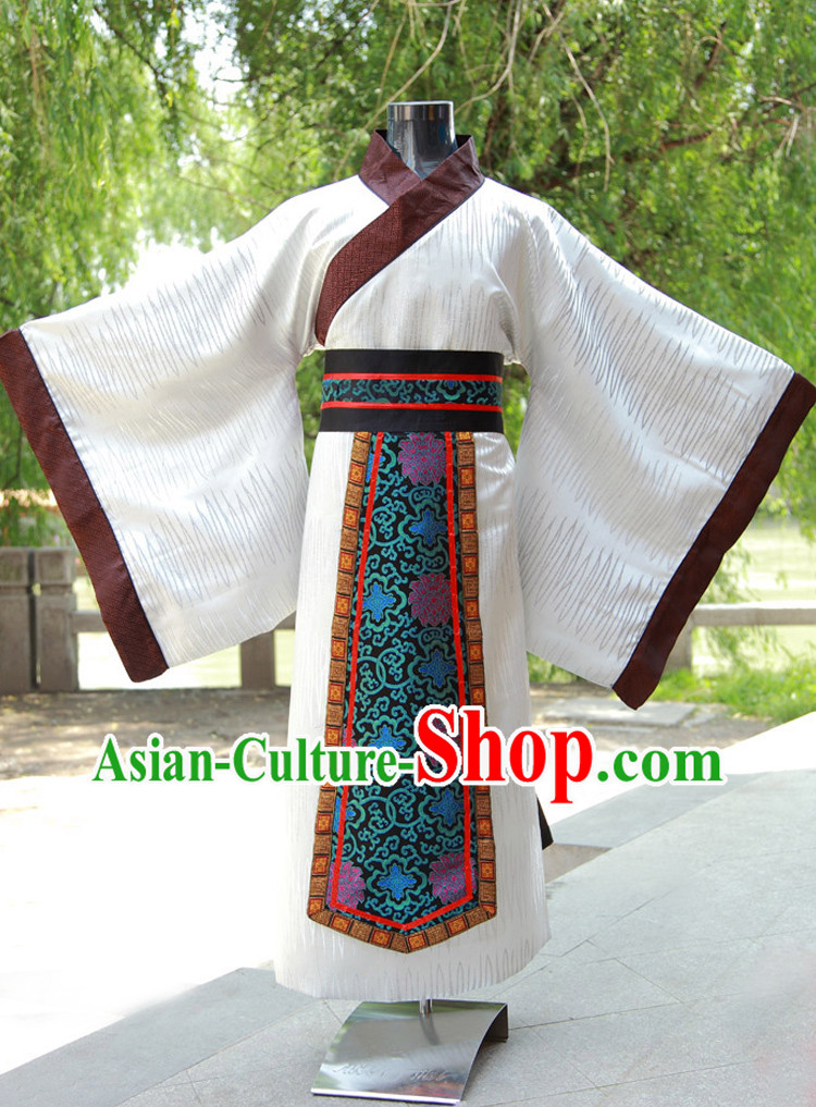 Traditional Chinese Hanfu Costumes Complete Set