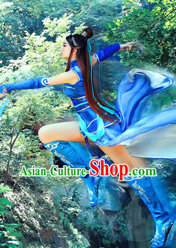 Blue Numen Sexy Costumes and Hair Accessories